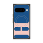 Premium Square Case with Pixelsnap［ Original - initial color - H navy ］