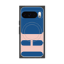 Premium Square Case with Pixelsnap［ Original - initial color - H navy ］