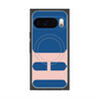 Premium Square Case with Pixelsnap［ Original - initial color - H navy ］