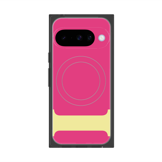 Premium Square Case with Pixelsnap［ Original - initial color - I pink ］