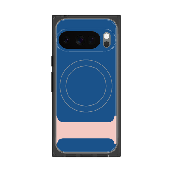 Premium Square Case with Pixelsnap［ Original - initial color - I navy ］