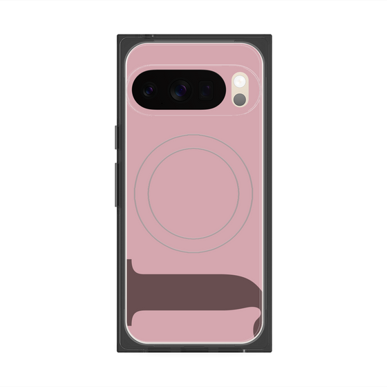 Premium Square Case with Pixelsnap［ Original - initial color - J dusty pink ］