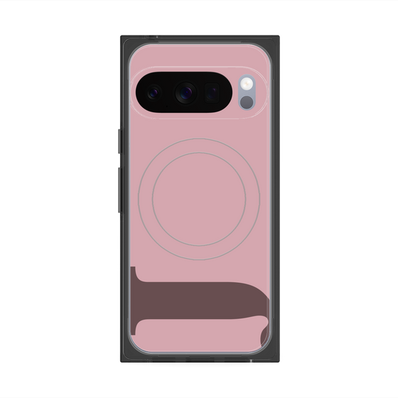 Premium Square Case with Pixelsnap［ Original - initial color - J dusty pink ］