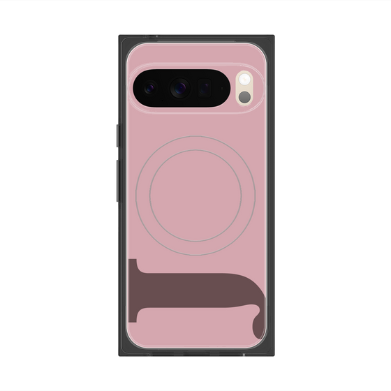 Premium Square Case with Pixelsnap［ Original - initial color - J dusty pink ］