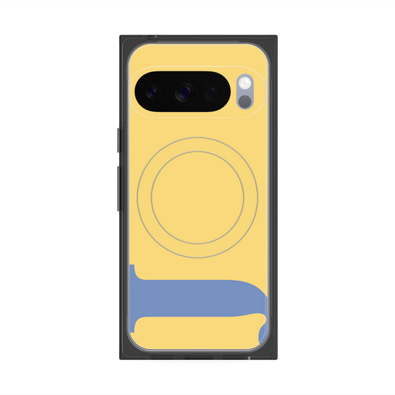 Premium Square Case with Pixelsnap［ Original - initial color - J yellow ］