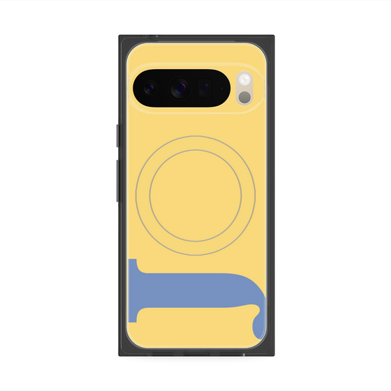 Premium Square Case with Pixelsnap［ Original - initial color - J yellow ］