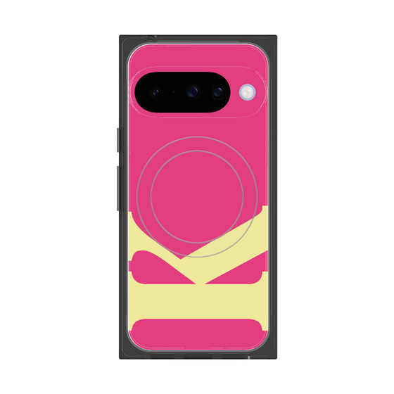 Premium Square Case with Pixelsnap［ Original - initial color - K pink ］