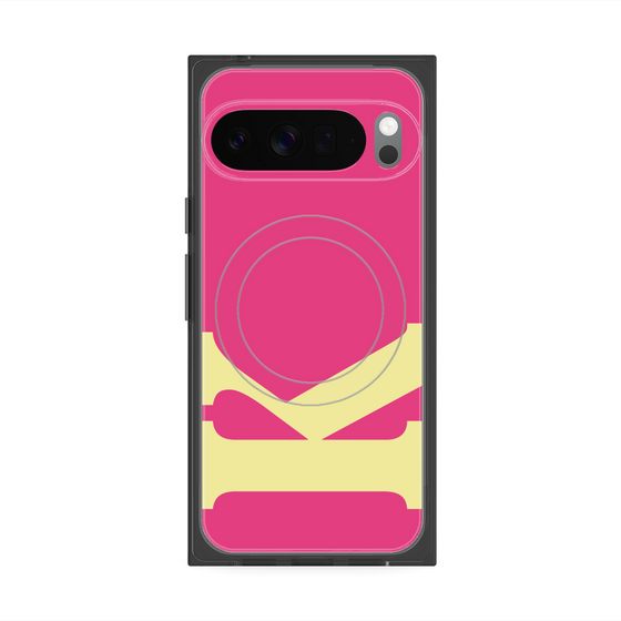 Premium Square Case with Pixelsnap［ Original - initial color - K pink ］