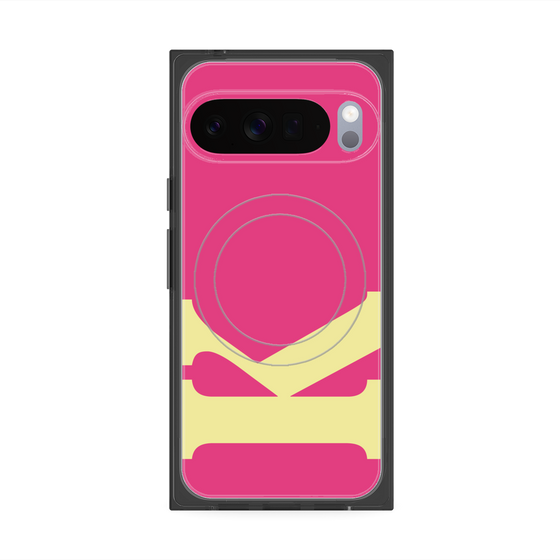 Premium Square Case with Pixelsnap［ Original - initial color - K pink ］