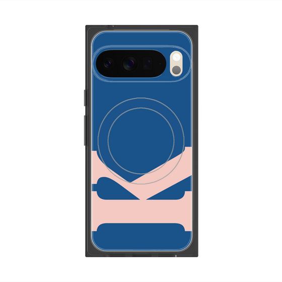 Premium Square Case with Pixelsnap［ Original - initial color - K navy ］