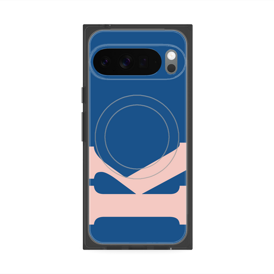 Premium Square Case with Pixelsnap［ Original - initial color - K navy ］