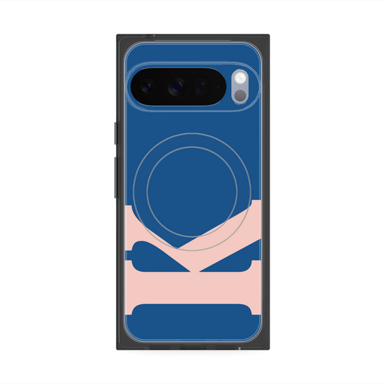 Premium Square Case with Pixelsnap［ Original - initial color - K navy ］