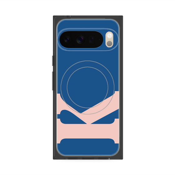 Premium Square Case with Pixelsnap［ Original - initial color - K navy ］