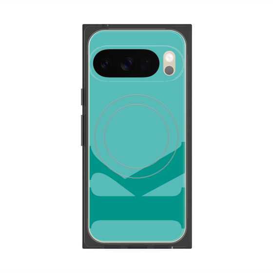 Premium Square Case with Pixelsnap［ Original - initial color - K light green ］