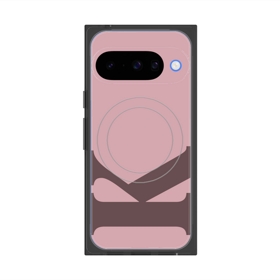 Premium Square Case with Pixelsnap［ Original - initial color - K dusty pink ］