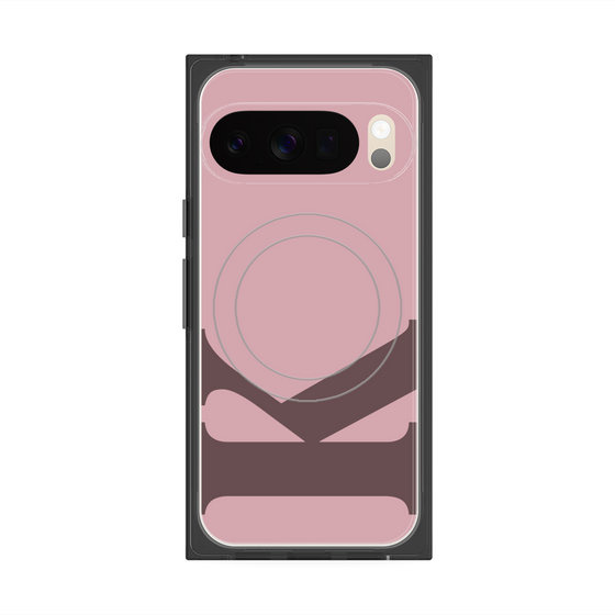 Premium Square Case with Pixelsnap［ Original - initial color - K dusty pink ］
