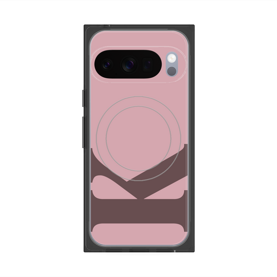Premium Square Case with Pixelsnap［ Original - initial color - K dusty pink ］