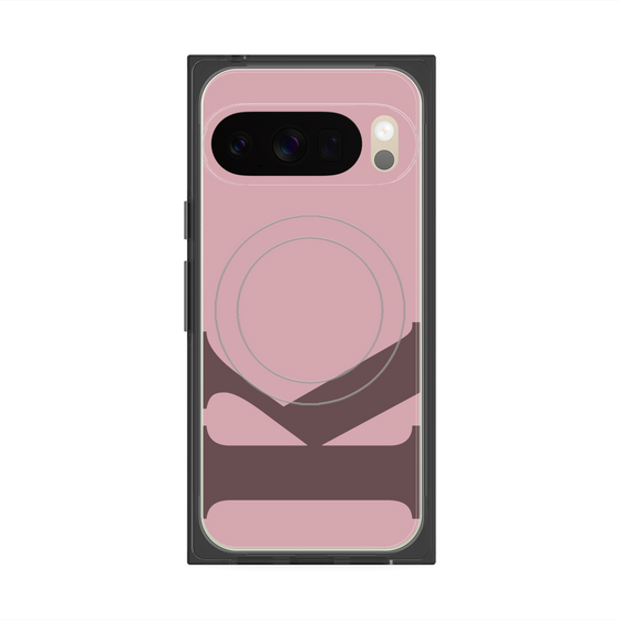 Premium Square Case with Pixelsnap［ Original - initial color - K dusty pink ］