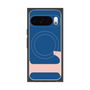 Premium Square Case with Pixelsnap［ Original - initial color - L navy ］