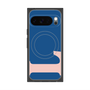 Premium Square Case with Pixelsnap［ Original - initial color - L navy ］