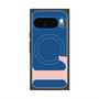 Premium Square Case with Pixelsnap［ Original - initial color - L navy ］