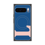 Premium Square Case with Pixelsnap［ Original - initial color - L navy ］