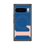 Premium Square Case with Pixelsnap［ Original - initial color - L navy ］
