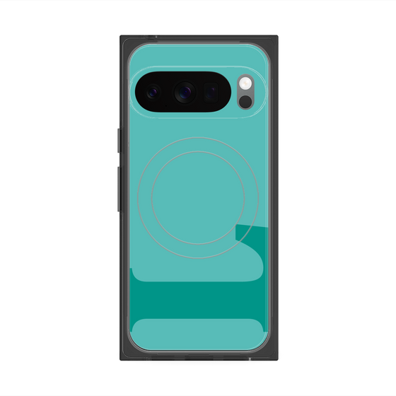 Premium Square Case with Pixelsnap［ Original - initial color - L light green ］