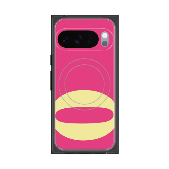 Premium Square Case with Pixelsnap［ Original - initial color - O pink ］