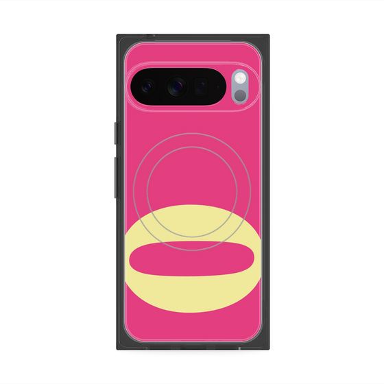 Premium Square Case with Pixelsnap［ Original - initial color - O pink ］