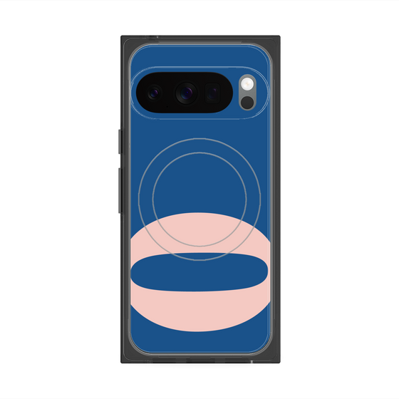 Premium Square Case with Pixelsnap［ Original - initial color - O navy ］