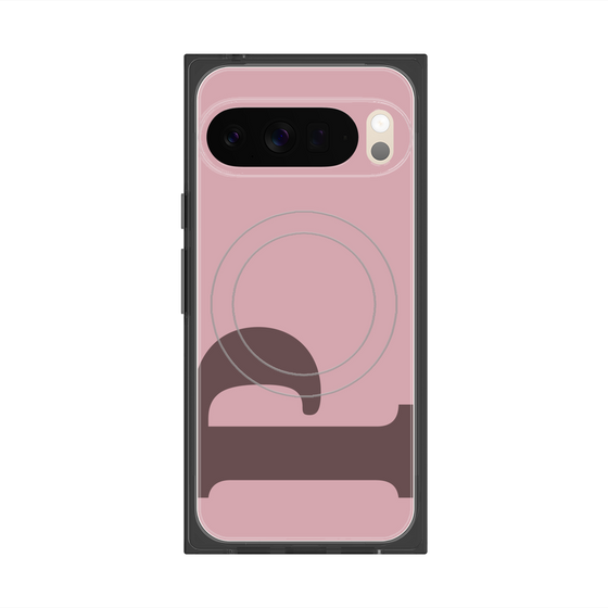 Premium Square Case with Pixelsnap［ Original - initial color - P dusty pink ］