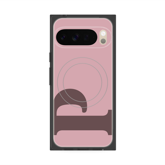 Premium Square Case with Pixelsnap［ Original - initial color - P dusty pink ］