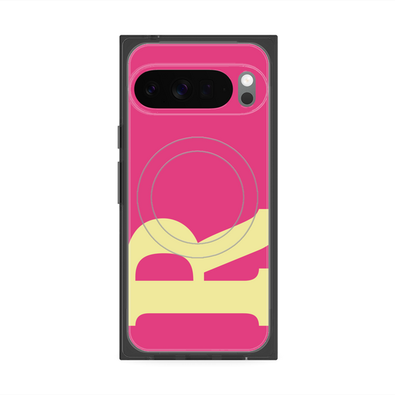 Premium Square Case with Pixelsnap［ Original - initial color - R pink ］
