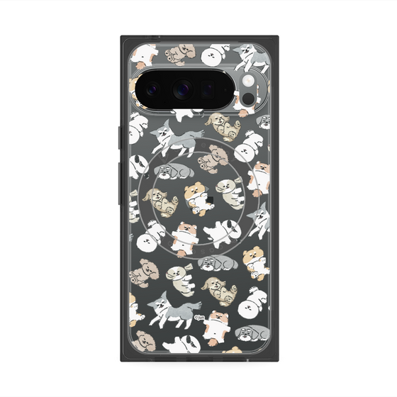Premium Square Case with Pixelsnap［ Hello, It's Dog - Nap ］