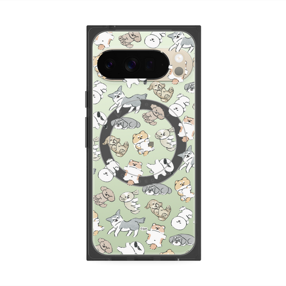 Premium Square Case with Pixelsnap［ Hello, It's Dog - Nap ］