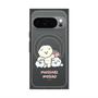 Premium Square Case with Pixelsnap［ Mossari Mosao - Everyone Together - Clear ］
