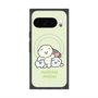 Premium Square Case with Pixelsnap［ Mossari Mosao - Everyone Together - Green ］