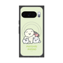 Premium Square Case with Pixelsnap［ Mossari Mosao - Everyone Together - Green ］