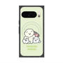 Premium Square Case with Pixelsnap［ Mossari Mosao - Everyone Together - Green ］
