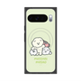 Premium Square Case with Pixelsnap［ Mossari Mosao - Everyone Together - Green ］