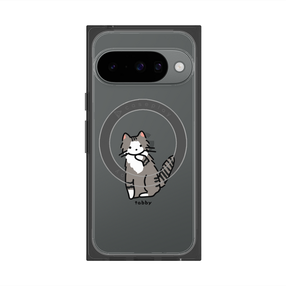 Premium Square Case with Pixelsnap［ Original - CASEPLAY Cat - tabby ］