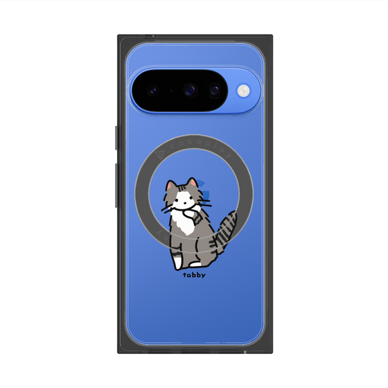 Premium Square Case with Pixelsnap［ Original - CASEPLAY Cat - tabby ］