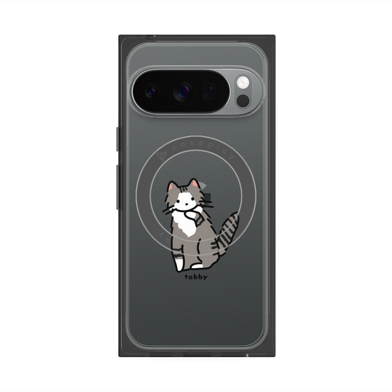Premium Square Case with Pixelsnap［ Original - CASEPLAY Cat - tabby ］