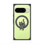Premium Square Case with Pixelsnap［ Original - CASEPLAY Cat - black ］