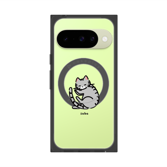 Premium Square Case with Pixelsnap［ Original - CASEPLAY Cat - Saba ］