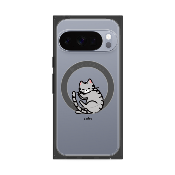 Premium Square Case with Pixelsnap［ Original - CASEPLAY Cat - Saba ］
