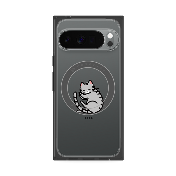 Premium Square Case with Pixelsnap［ Original - CASEPLAY Cat - Saba ］