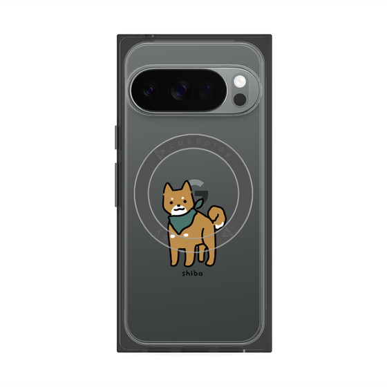 Premium Square Case with Pixelsnap［ Original - CASEPLAY Dog - shiba ］