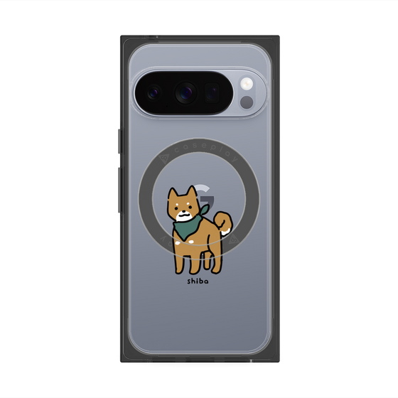 Premium Square Case with Pixelsnap［ Original - CASEPLAY Dog - shiba ］